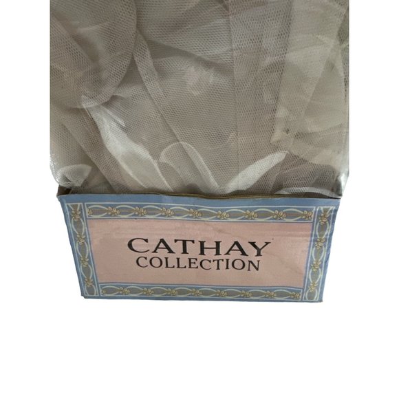 Cathay Collection Victorian Porcelain Doll 16 in Virginia Light Green and Purple - Picture 2 of 11